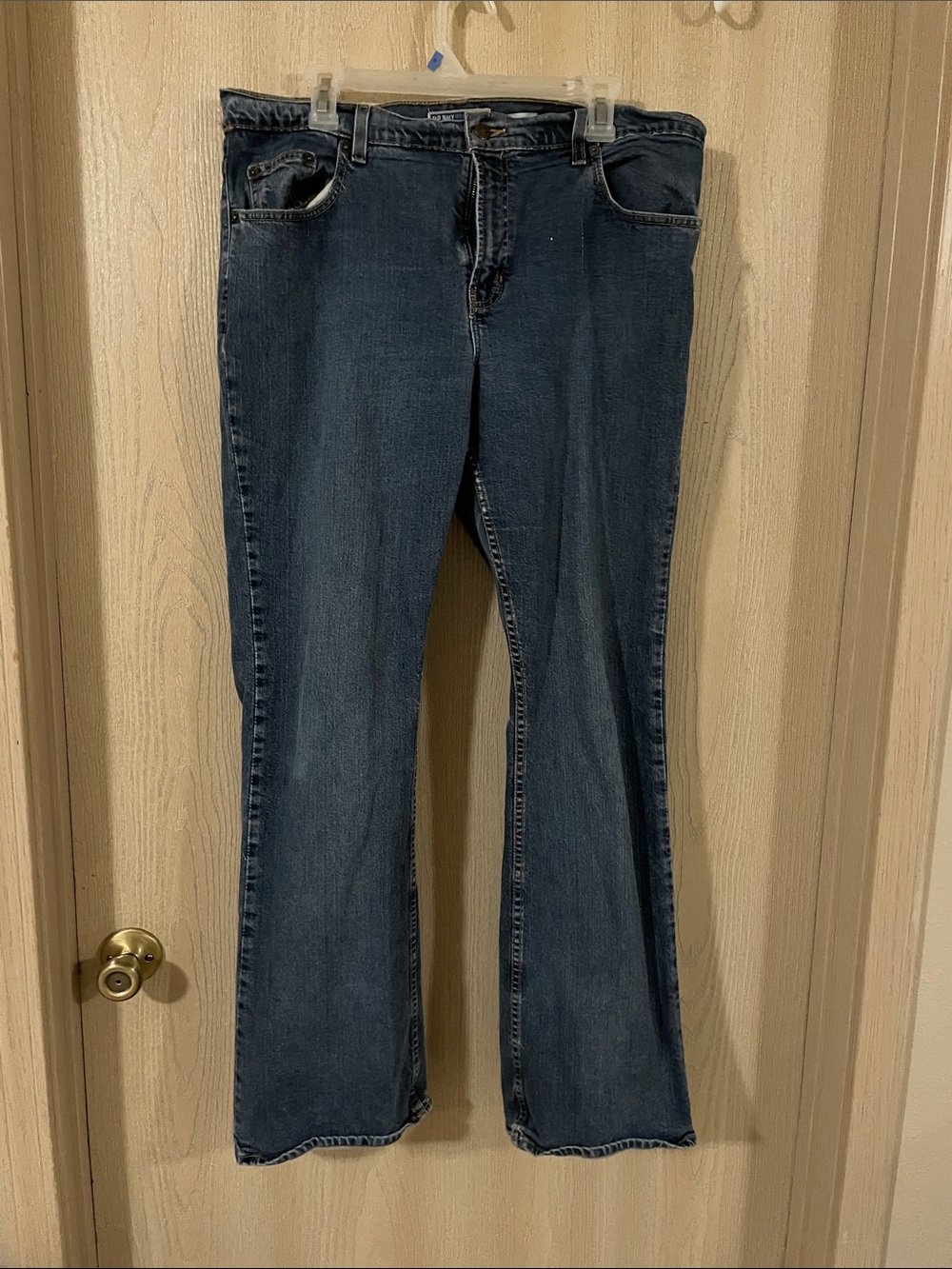 Old Navy Dark Blue Flare Jeans